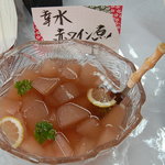 うお義 - 幸水赤ワイン煮