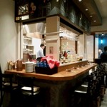 Bar a vin ROTI - オープンキッチン