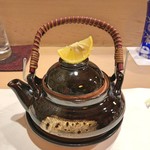 うを徳 - 甘鯛と松茸の土瓶蒸し