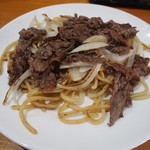 長谷川 - 焼そば定食（焼そば：具だくさんVer）