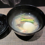 ふふ 熱海 - お椀：蟹のすり流し