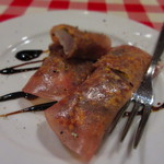 ビストロ アオキ - アジの生ハム包み