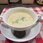 ビストロ アオキ - 大豆のポタージュ