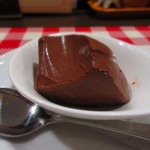 ビストロ アオキ - チョコレートのブラマンジェ