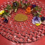 創作Dining Sushi　きくち - フラワーカルパッチョ