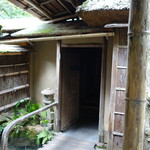 瓢亭 - 部屋の入口