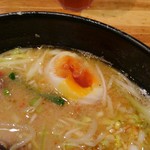 会津ラーメン 和 - とろとろ味玉