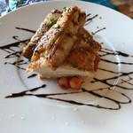 イタリア料理 ラ・フレスカ - 「鳥モモ肉のソテー　バルサミコソース」_2018年11月