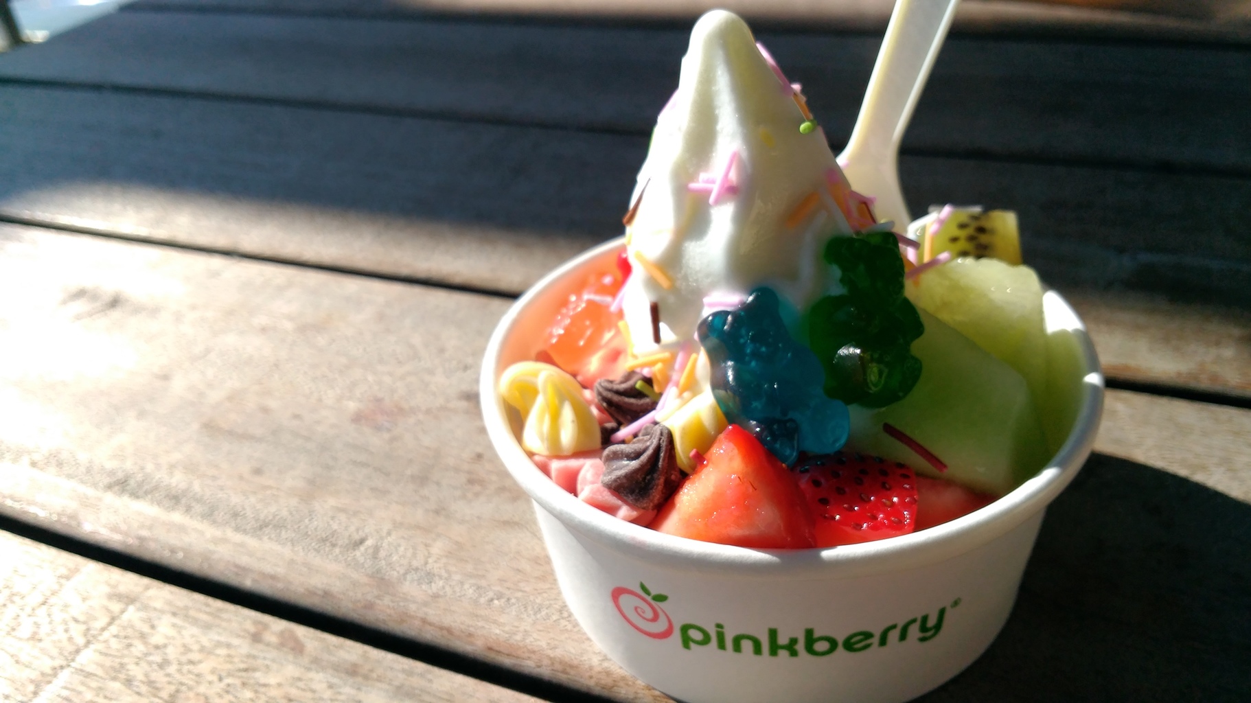 写真 : 【閉店】ピンクベリー 大濠公園店 （pinkberry） - 大濠公園
