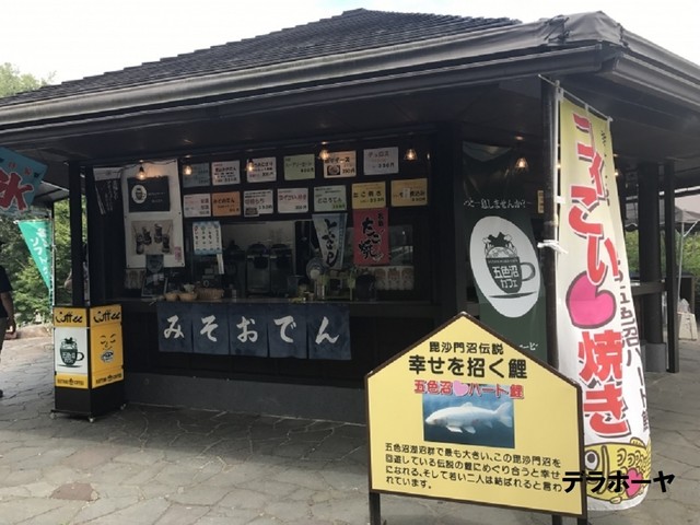 五色沼カフェ 猪苗代 ソフトクリーム 食べログ