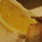 酒菜坊 橋蔵 - ブリカマの塩焼き？　ズームアップ