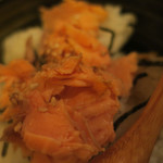 酒菜坊 橋蔵 - だし茶漬け＜鮭＞　ズームアップ