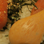 酒菜坊 橋蔵 - だし茶漬け＜明太子＞　ズームアップ