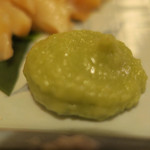 酒菜坊 橋蔵 - さより刺＆つぶ貝刺　ズームアップ