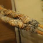 酒菜坊 橋蔵 - さより刺＆つぶ貝刺　ズームアップ