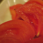 酒菜坊 橋蔵 - 冷やしトマト　ズームアップ