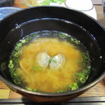 旬菜 和花 - 浅利のお味噌汁