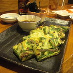 銀兵衛 - 韓国風韮チヂミ。