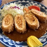 亜茂礼 - チキンディアブルカツレツランチA…950円