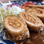 亜茂礼 - チキンディアブルカツレツランチA…950円