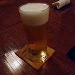 Aoyamairodori - 生ビール サッポロ黒ラベル 590円