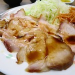 ミカゲヤ食堂 - しっとりした肉質の焼ブタが美味い！