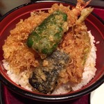 天ぷら 左膳 - 天丼