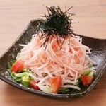 Mentaiko radish salad