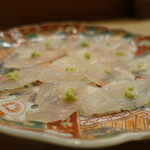 花いち - かわはぎ＆肝醤油