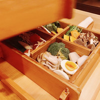 華蓮 博多店 - 肉を蒸すと脂が野菜について美味い♫