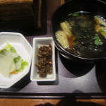 Kagonoya - お味噌汁、ふりかけ、香の物