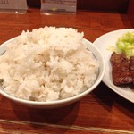 牛たん料理 閣 - 麦ご飯も定番だとか