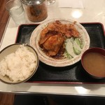 Shibaura Honke - 生姜焼き定食（７８０円）