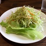 ナガタ店 - パスタセットのサラダ