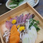 Kimmedai Semmon Izakaya Taishabu Zombun - お野菜と天然真鯛