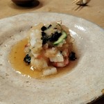 花いち - 海老と平貝柱のみぞれ酢