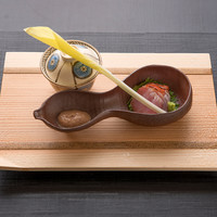 金目鯛の肝醤油を添えた『お造り』