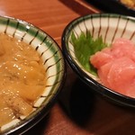 Izakaya Konno - 塩辛とたらこ