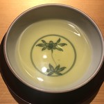 割烹 藪下 - 1杯目のお茶