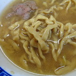 ラーメン二郎 - この縮れ具合