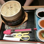 麺酒屋 蛸料理 一龍亭 - 明石蛸の地獄の石焼サウナ