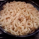 麺屋彩々 - 味噌つけ麺　の麺(大盛り)
