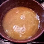 麺屋彩々 - スープ割り