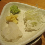 石臼挽き手打 蕎楽亭 - 薬味ＵＰ