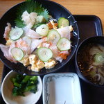 和食れすとらん天狗 - かんぱちの彩りちらし