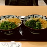 丸亀製麺 - 【2018.11.9(金)】かけうどん(並盛)290円＋かけうどん(並盛)0円