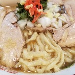 クラム＆ボニート 貝節麺ライク - 肉煮干し生姜そば＋味玉（限定）