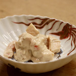 花いち - 【冷】えびと柿 胡麻だれ