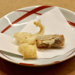 花いち - 【揚物】あおりいかと干いも 天ぷら