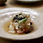 花いち - 【冷】えびと貝柱の霙酢